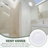PATIKIL 4 Inch Round Air Vent Cover, 6Pcs ABS Adjustable