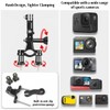 Dreneco Motorbike Handlebar Mount Adapter for GoPro Hero Series and