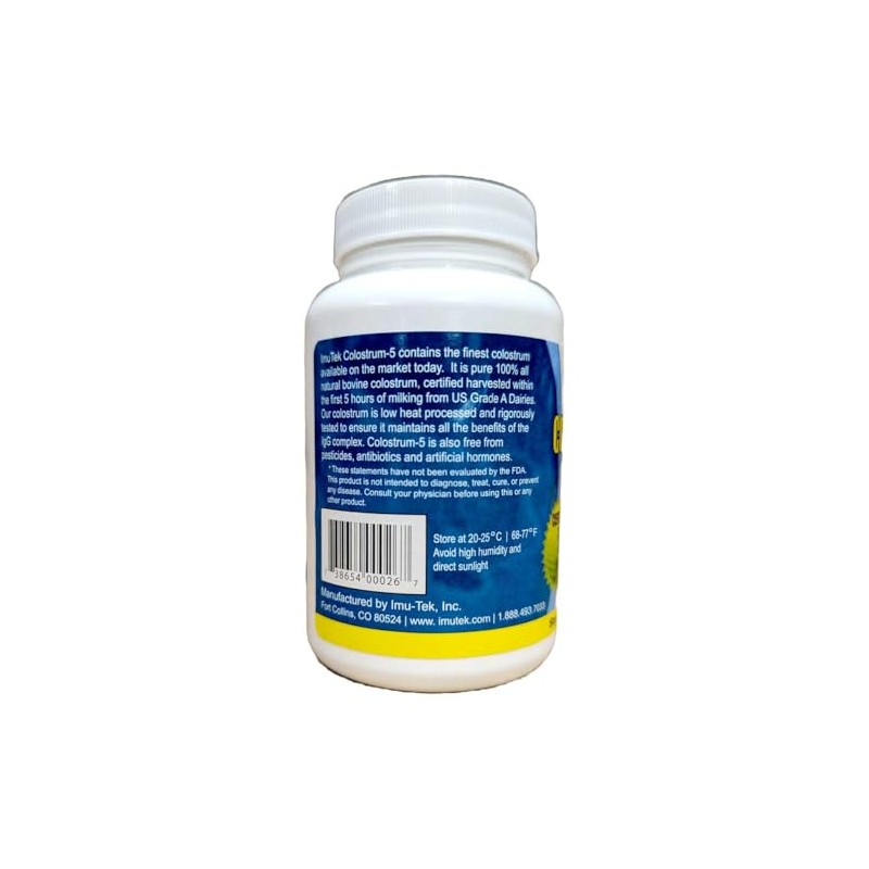 ImuTek Colostrum 120 Capsules, 500mg