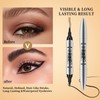 2-in-1 Microblading Eyebrow Pencil with 4 Fork Tips, Magic 3D