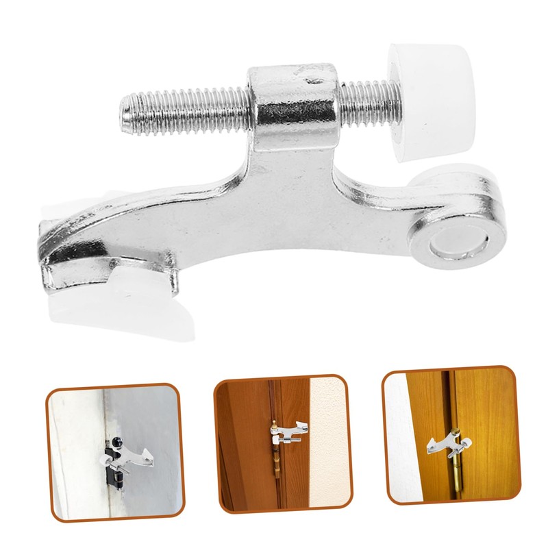 CHILDWEET Adjustable Door Hinge Stopper Wall Protector for Bottom of