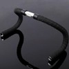 KINGOU Black EVA Road Bicycle Handlebar Tape Bike Bar Wraps