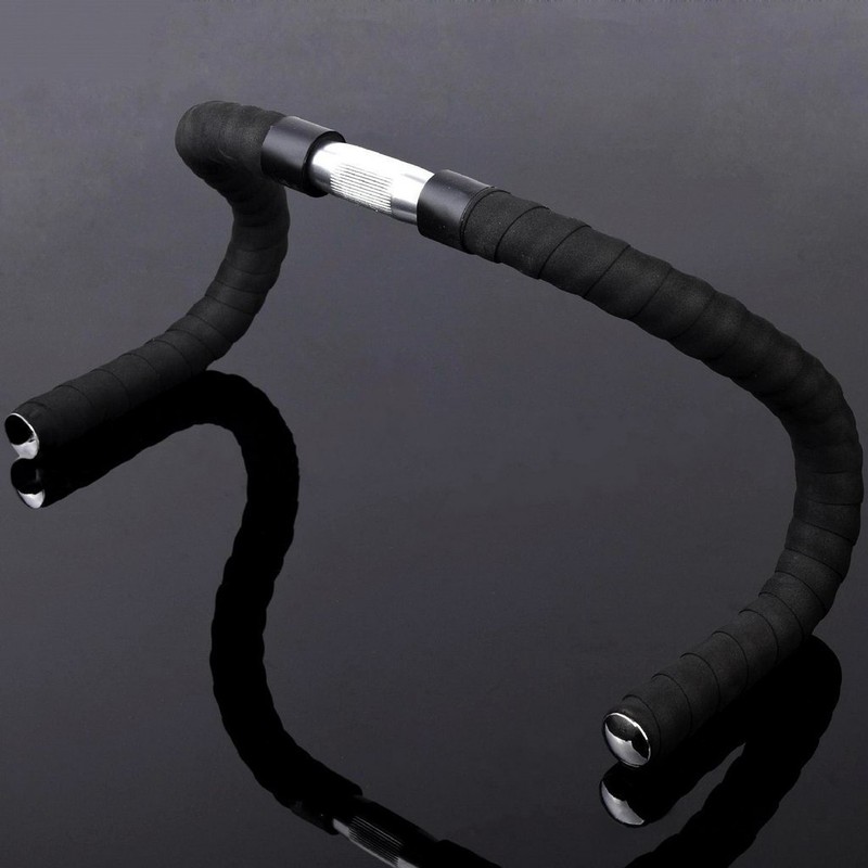 KINGOU Black EVA Road Bicycle Handlebar Tape Bike Bar Wraps