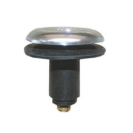 LASCO 03-4825 Rapid Fit Style Strainer Stopper Bathtub, Chrome Plated