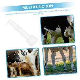 TOVINANNA Sheep Teat Cow Milk Collector Liners Cow Milking Machine Livestock Milking Machine Part Milking Machine for Cows Goat Sheep Milker Machine Household Silica Gel White