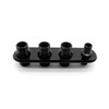 4 Port Aluminum Firewall Heater and A/C Bulkhead Inline