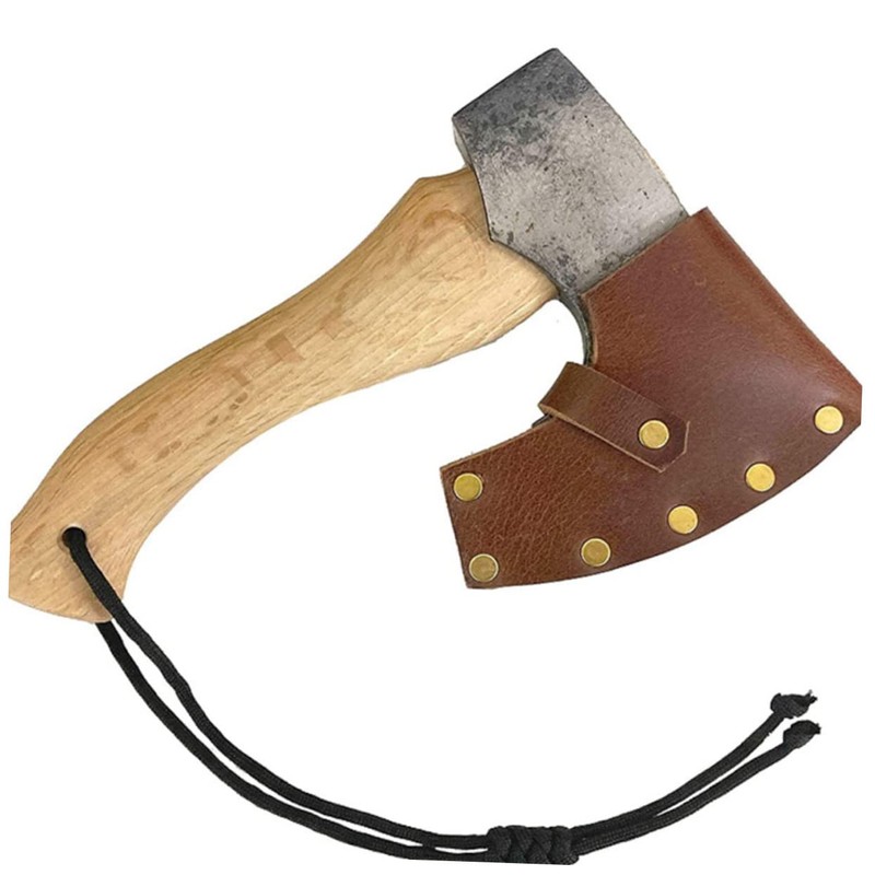Sosoport Leather Axe Protector Cover Hatchet Head Protective Sleeve for