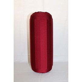 Bumper Buddies Boat Fender Cover (2 per pkg) Fits Taylor Made Big B#3 (10" x 26") Center Rope Tube Marine Fender by Kansas Creations (Burgundy)