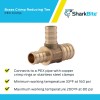 SharkBite 3/4 Inch x 1/2 Inch x 1/2 Inch Crimp