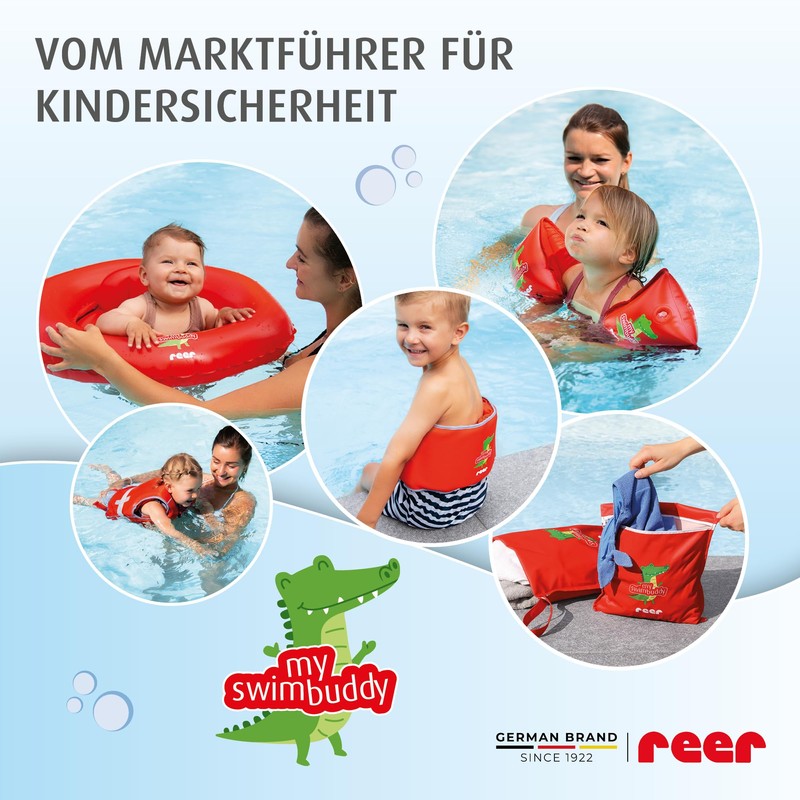 reer myswimbuddy Swimming Armbands | Swimming Aid for Babies and