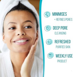 7th Heaven Hydrating Pamper Hamper Gift Set - 9 x Face Masks, 1 x Volumising Hair Masks for Dry Damaged Hair & Soft Cleansing Cloth - Skincare Set with Cream & Peel Off Face Masks