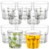 ZHANChen Glasses, Acrylic Drinking Glass, Unbreakable Plastic Cups, Reusable Cocktail