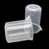 8 Pcs Epoxy Mixing Cups, 100ml/3.4oz Plastic Graduated Cup Clear