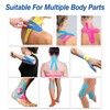 4 Rolls Kinesiology Tape, 5cm x 80m Athletic Sport Tap,