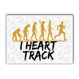 Makoroni - I Heart Track Run Runner - Jigsaw Puzzle 80 pcs, DesA7