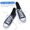 minkissy 1 Pair Pu Sports Insole Shoe Cushion Foot Arch