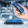 SDREAM Blues Harmonica for Adults Beginner C Key 10 Holes