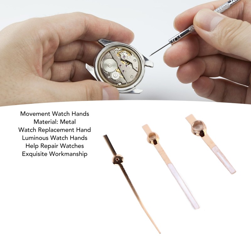 3135 Movement Watch Hands Replacement Movement Luminous Hands Watch Replacement