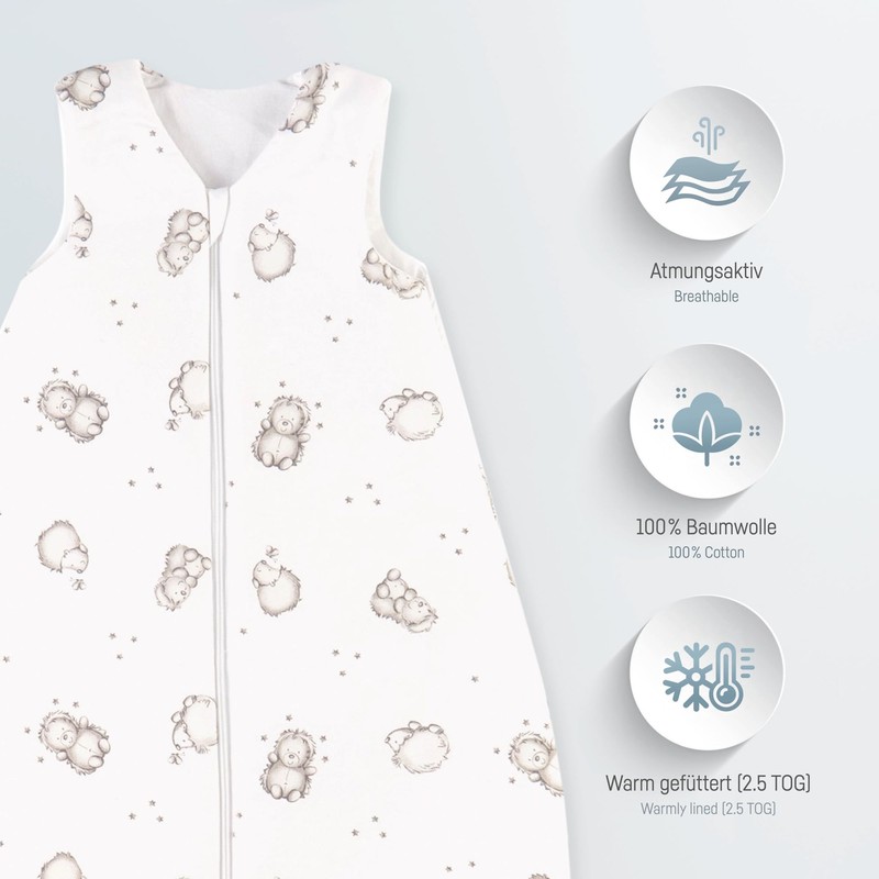 Julius Zöllner Sleeping Bag 70 cm Hedgehog