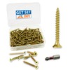 Wood Screws 30mm - Zinc Galvanised 4.0 x 30mm Screws