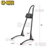 CB Passenger 24" Tall Sissy Bar Pad Backrest For 2006-2017