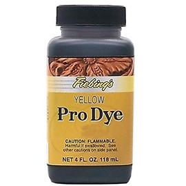 FIEBINGS,Fiebing Professional Leather Oil Dye - 4 Ounces, Yellow