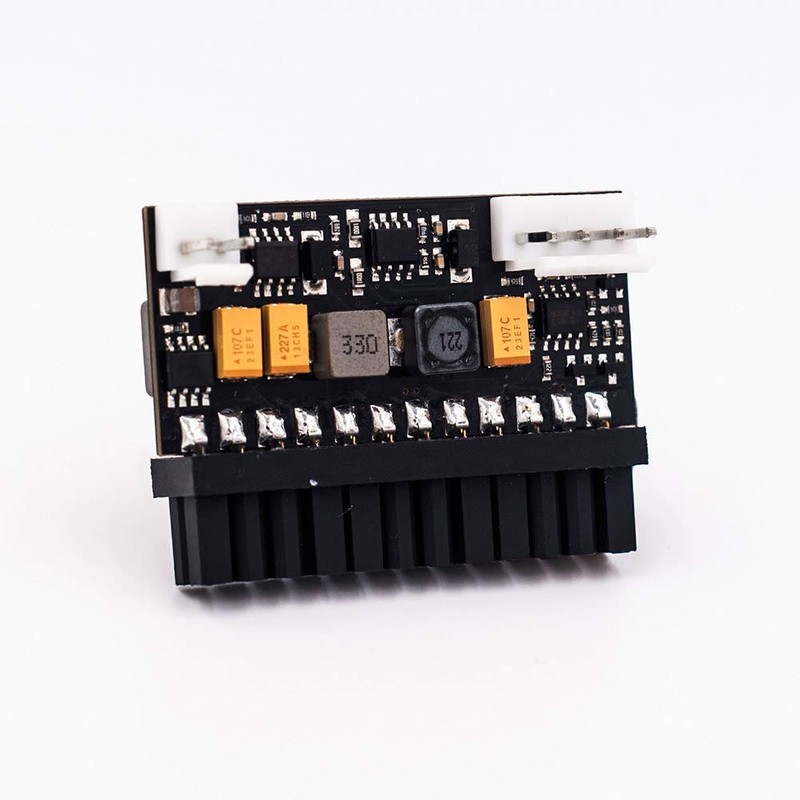 RGEEK 24pin PSU 12V DC Input 150W Peak Output Switch
