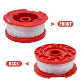 SYOWADA 8pcs CMZST080 CMZST0803 Trimmer Line Spool Replacement for Craftsman CMCST910 Series, CMCST910M1 CMCST910B String Trimmers(0.08 Inch * 20 Ft)