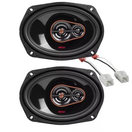 Cerwin Vega 420 Watts 6x9" 3-WAY Door Speakers for 2002-2023 Dodge/RAM 1500