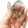 Set of 3 Stainless Steel Spring Wire Trays Egg Cup