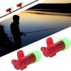 2 Sets Night Fishing Sensor Light Pole Alarm LED Signal