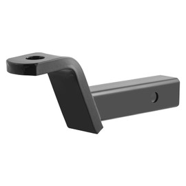 APS Trailer Hitch Ball Mount,4" Drop to 2" Rise, 2" Receiver Class 3, 10.25" Length, 7500LB GTW and 1" Hole