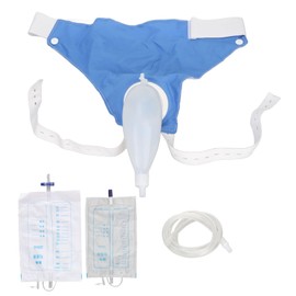 Urine Collector Bag, Prevent Leakage Wearable Urine Bag with Pee Catheter Duct 1000ML 2000ML for Men Elderly Urinary Incontinence Bedridden Patients