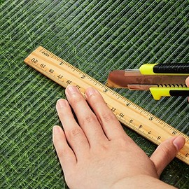 Hotop Hotop 3 Pcs Polycarbonate Greenhouse Panels Double Layer Polycarbonate Panels Waterproof UV Protected Sheet Corrugated Plastic Roof Greenhouse Replacement Cover (4' X 2' X 0.24")