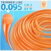 Eventronic String Trimmer Line, Weed Eater String Orange Premium Nylon,