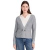 525 Women's Quinn Double Breasted Jacket, Smoke Grey, M