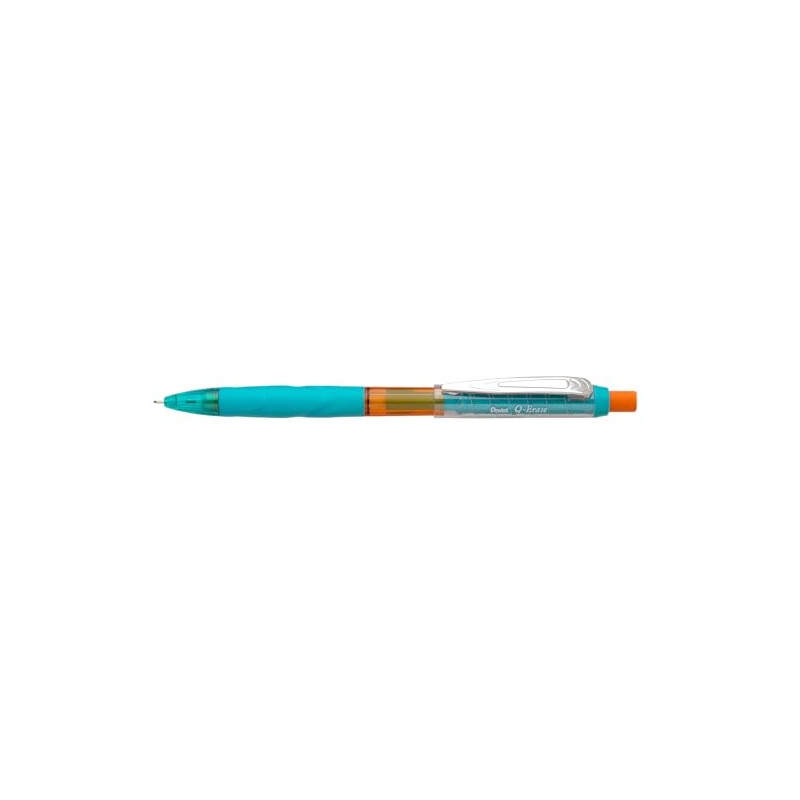 Pentel Q-Erase QE427 Mechanical Pencil with Retractable Eraser, 0.7 mm,