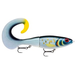 Rapala X-Rap Otus Lure with Two No. 2/0 Hooks, 0.5-1 m Swimming Depth, 25 cm Size, Scaled Baitfish