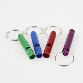 Self-Defense Mini Whistle Keychain / Personal Alarm Whistle 18ea