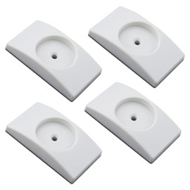 Baby Gate Wall Protector,4 Packs Stair Gate Extension Wall Saver,Black Safety Wall Guard Protector Pads for Pressure Mounted Gate, Door, Babies & Pets Safety.
