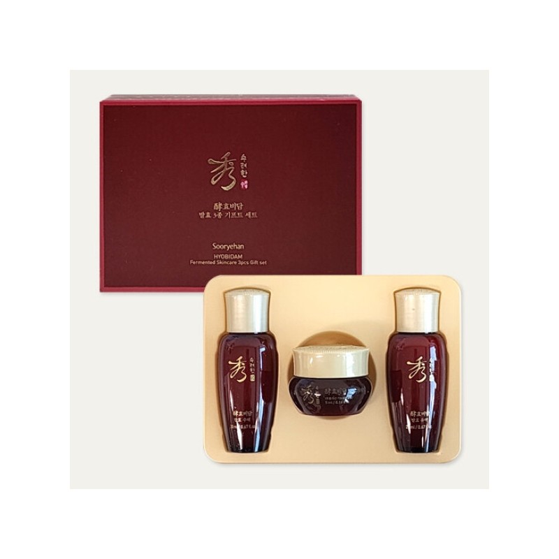 Sooryehan Hyobidam Fermentation 3-piece Set Sap + Emulsion + Cream