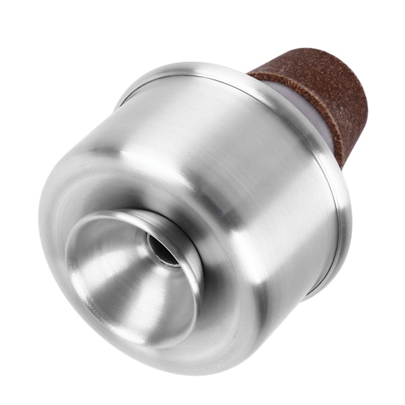 Mini Trumpet Practice Mute Aluminum Alloy Trumpet Mute Silencer for