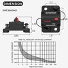 DaierTek 12V 150 Amp Circuit Breaker Marine 12 Volt DC