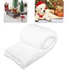 Christmas Snow Blanket Roll (31inch X 7.9ft), Thick Artificial Christmas