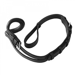 Horze Back strap for riding saddle, Black, F