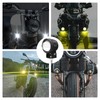 X-STYLE Motorcycle Fog Lamps with Cut Line, 20W, 2 Colors,