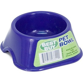 Ware Manufacturing Best Buy Plastic Pet Bowl for Small Pets - Small