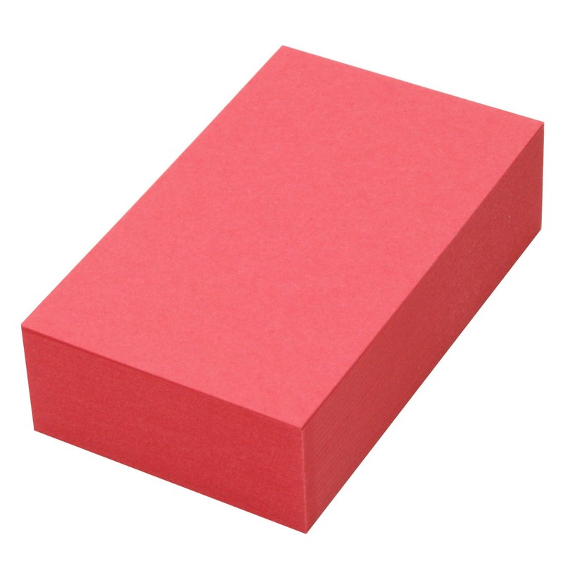 Business Card Paper Cherry Color Premium Ultra Thick Mouth Red