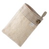 Hydrea London Natural Sisal & Linen Exfoliating Square Spa Mitt
