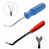 FZLANQ 3Pcs Nail Remover Tools Upholstery Nail Pullers Staple Removers